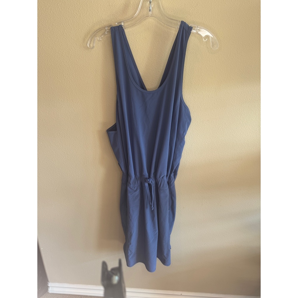Patagonia Blue Sleeveless Mini Dress